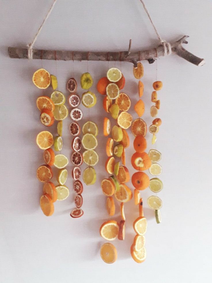 dekorace z citrusů